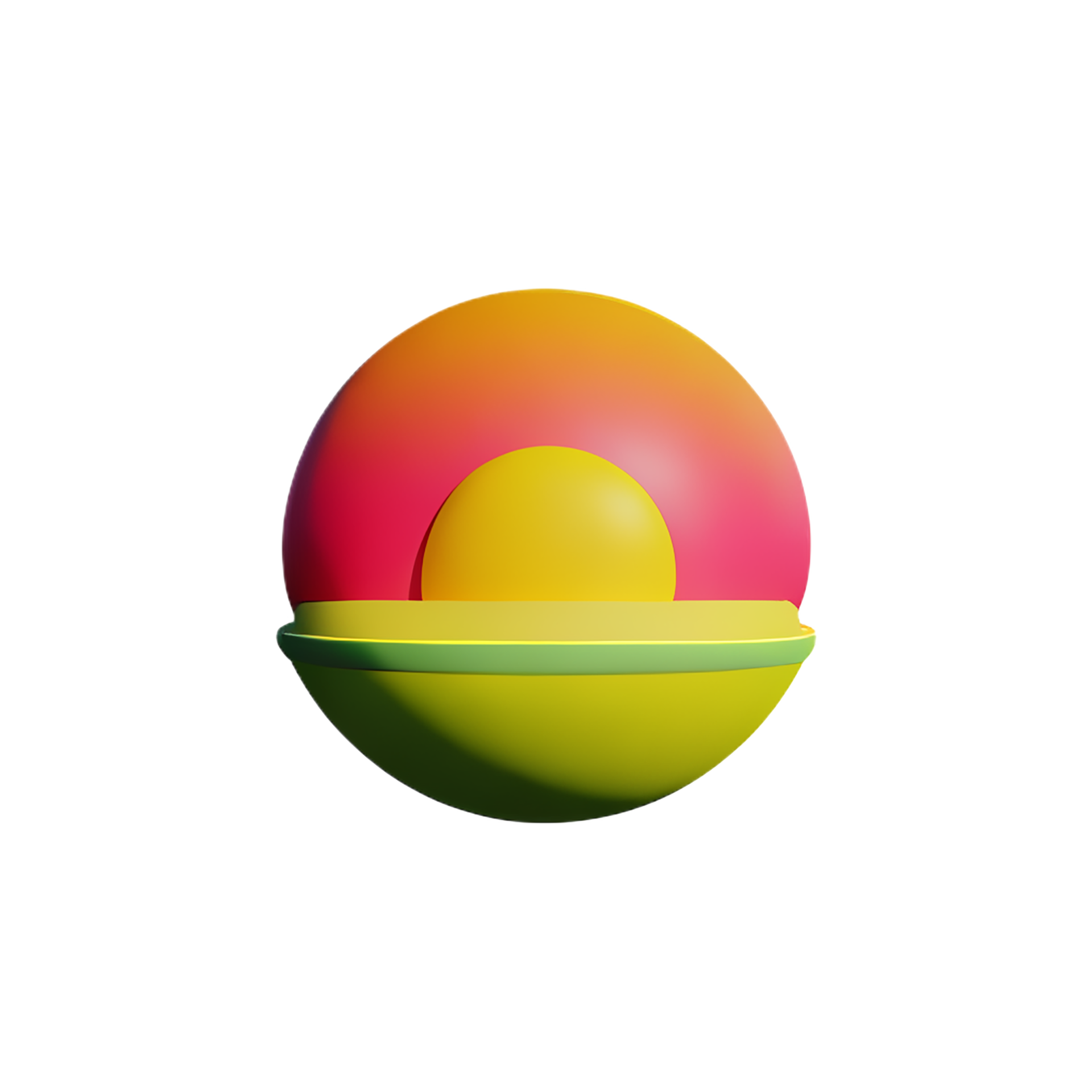 sunset 3d rendering icon illustration 28577097 PNG