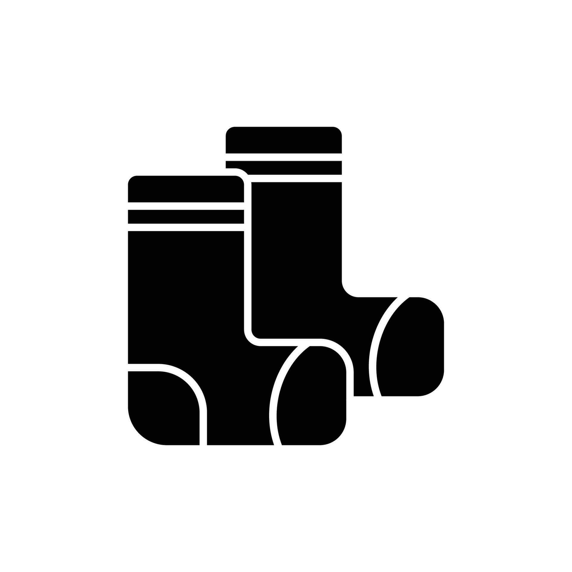 socks icon. solid icon 28577216 Vector Art at Vecteezy
