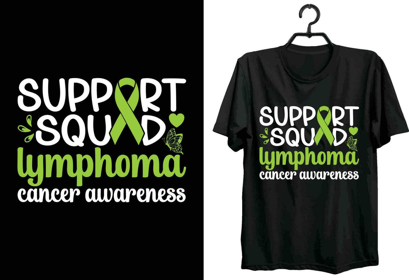 Lymphoma Cancer T-shirt Design. Gift Item Lymphoma Cancer T-shirt Design For All People vector