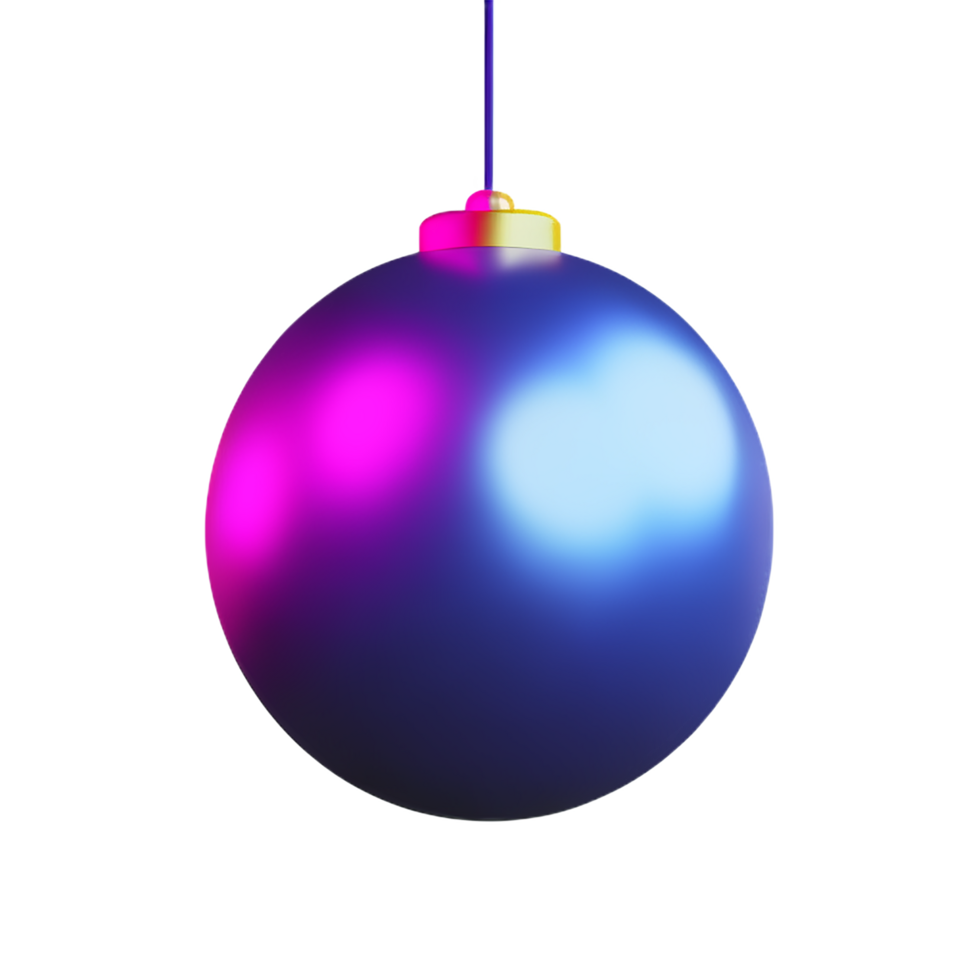 Disco ball 3d rendering icon illustration png