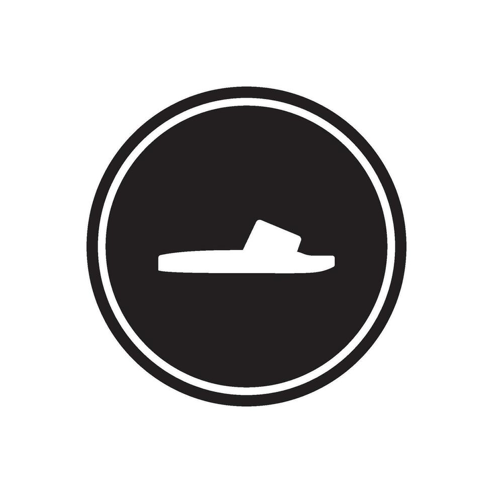 sandal icon vector