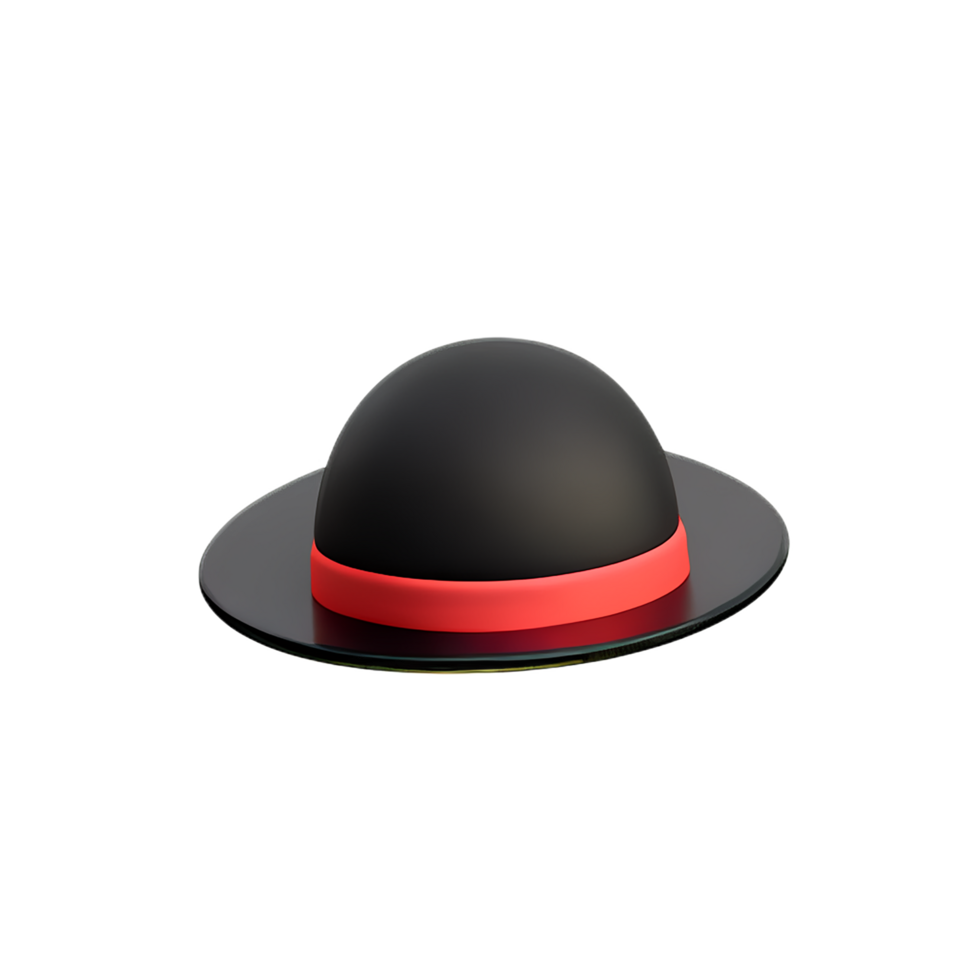 hat 3d rendering icon illustration png