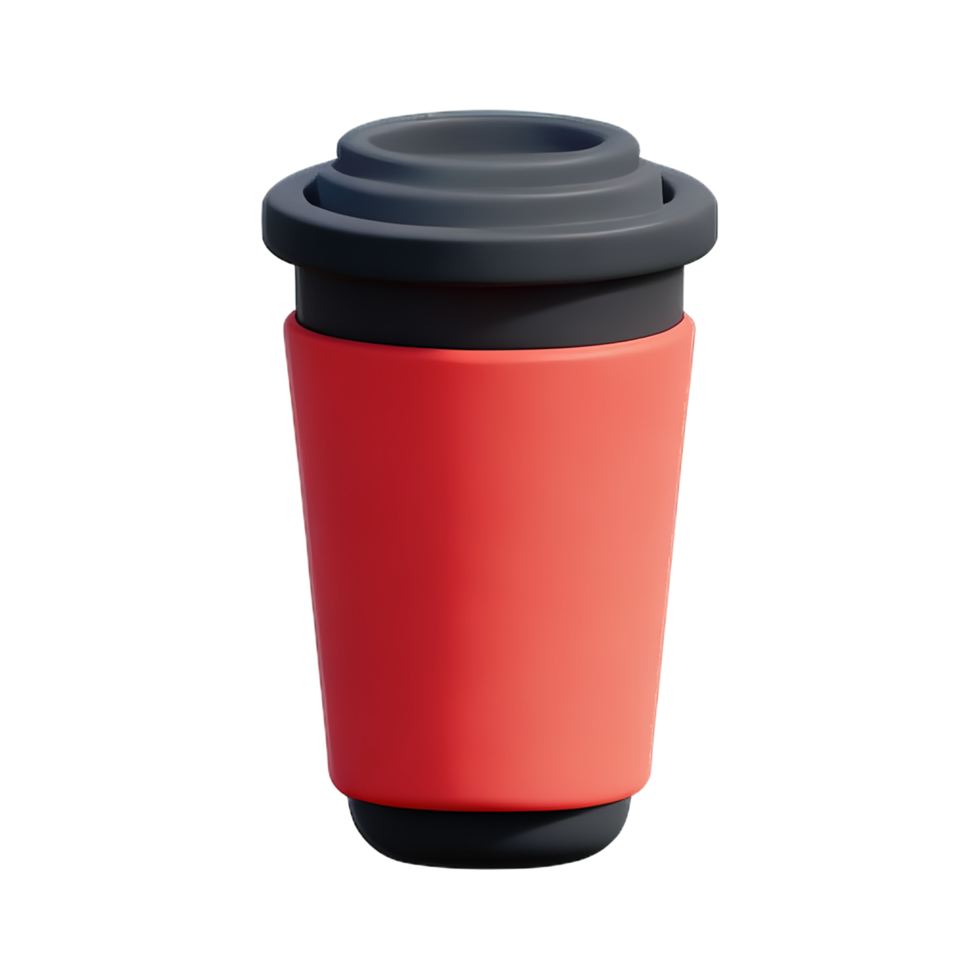 cup 3d rendering icon illustration png