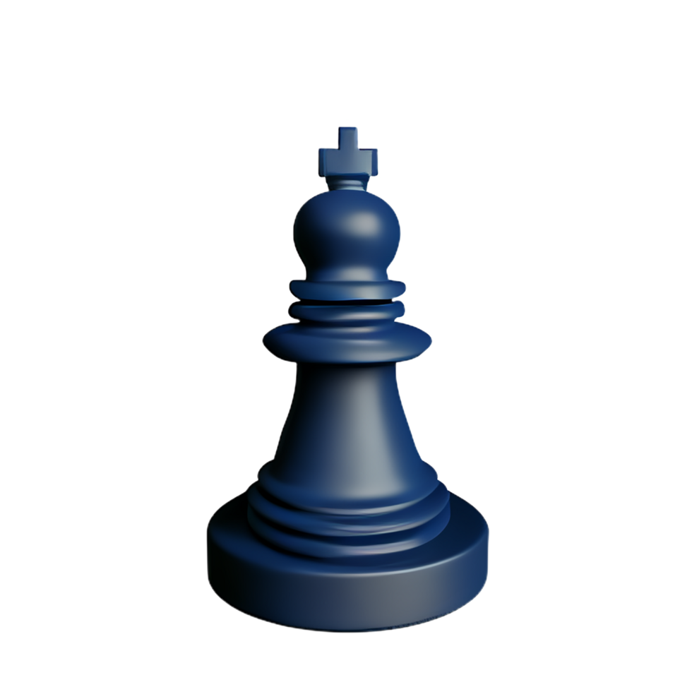 Schach 3d Rendern Symbol Illustration png