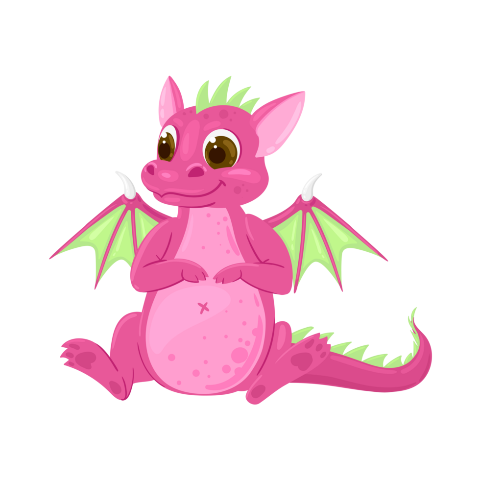 Cute Dragon PNG Generative Ai 28578337 PNG