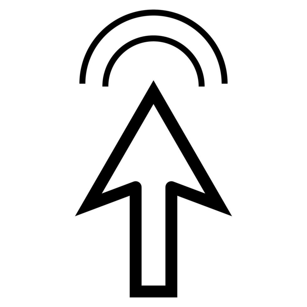 Cursor pointer. Mouse cursor. Arrow pointer. Click symbol. Computer mouse pictogram. vector