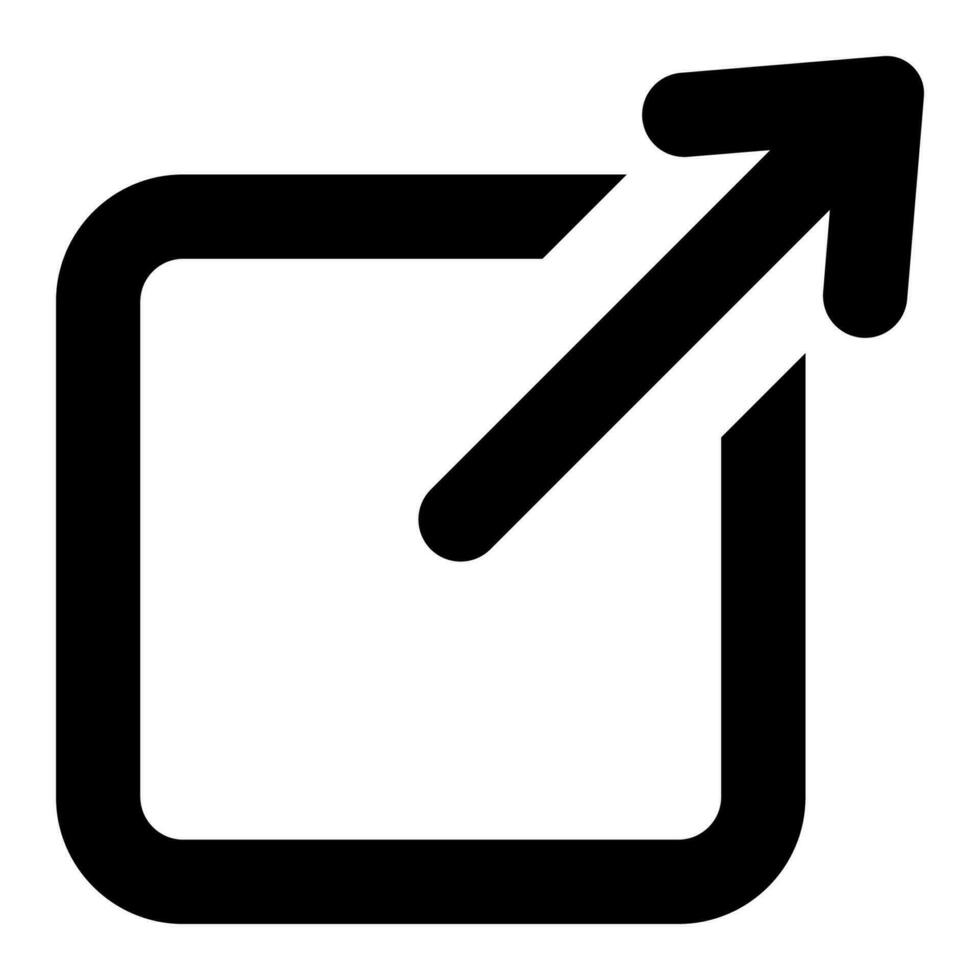 Share symbol. Link illustration. Share sign with arrow vector