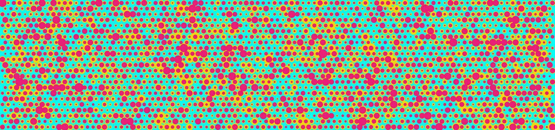 Colorful dots 3d effect abstract background vector
