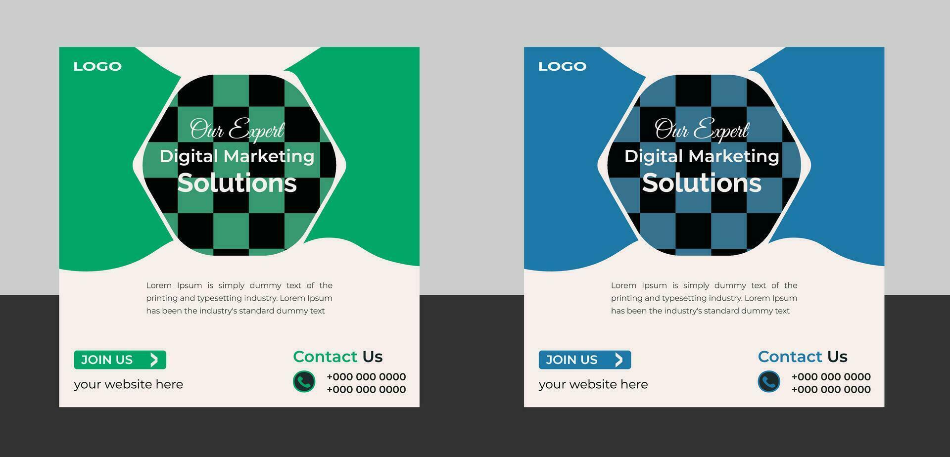 business social media post design vector