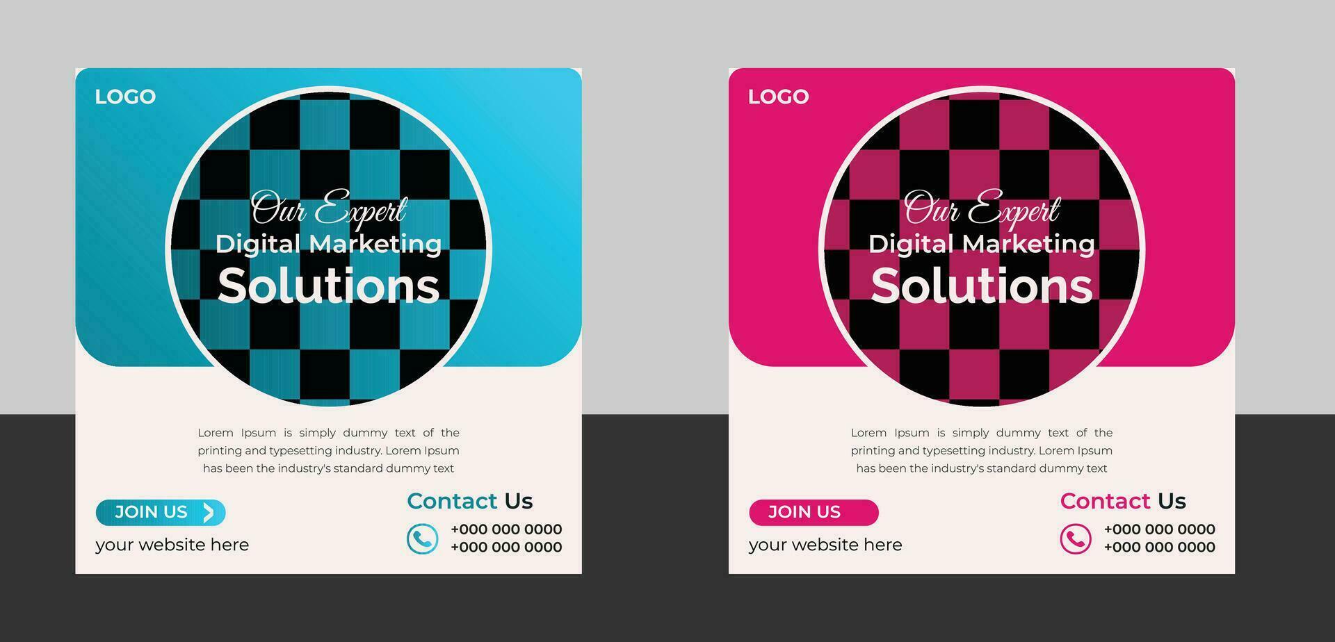 business social media post design vector