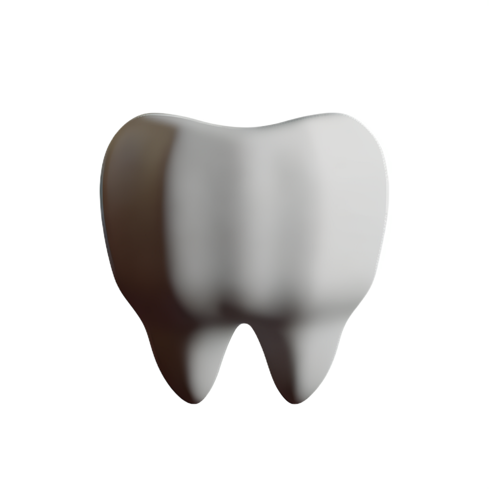 teeth 3d rendering icon illustration png