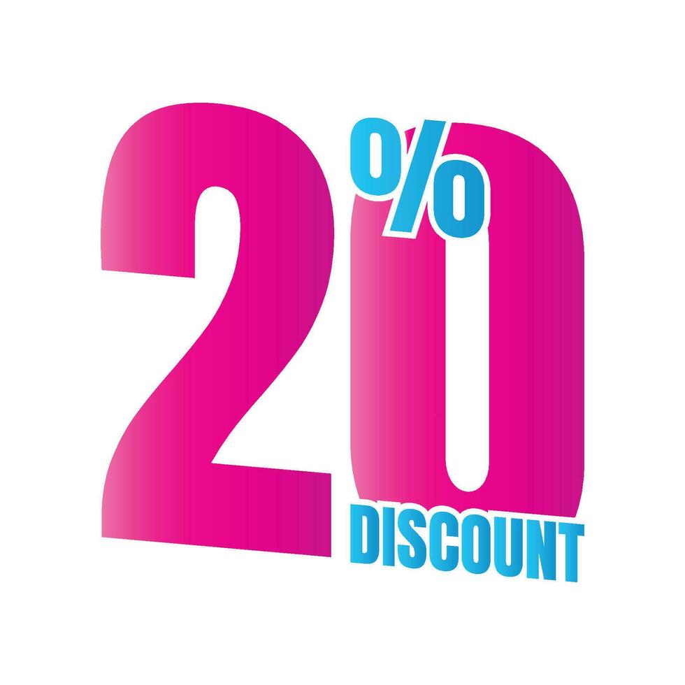 20 por ciento descuento acuerdo firmar icono, 20 por ciento especial oferta descuento vector, 20 por ciento rebaja precio reducción oferta diseño, viernes compras rebaja descuento porcentaje icono diseño vector