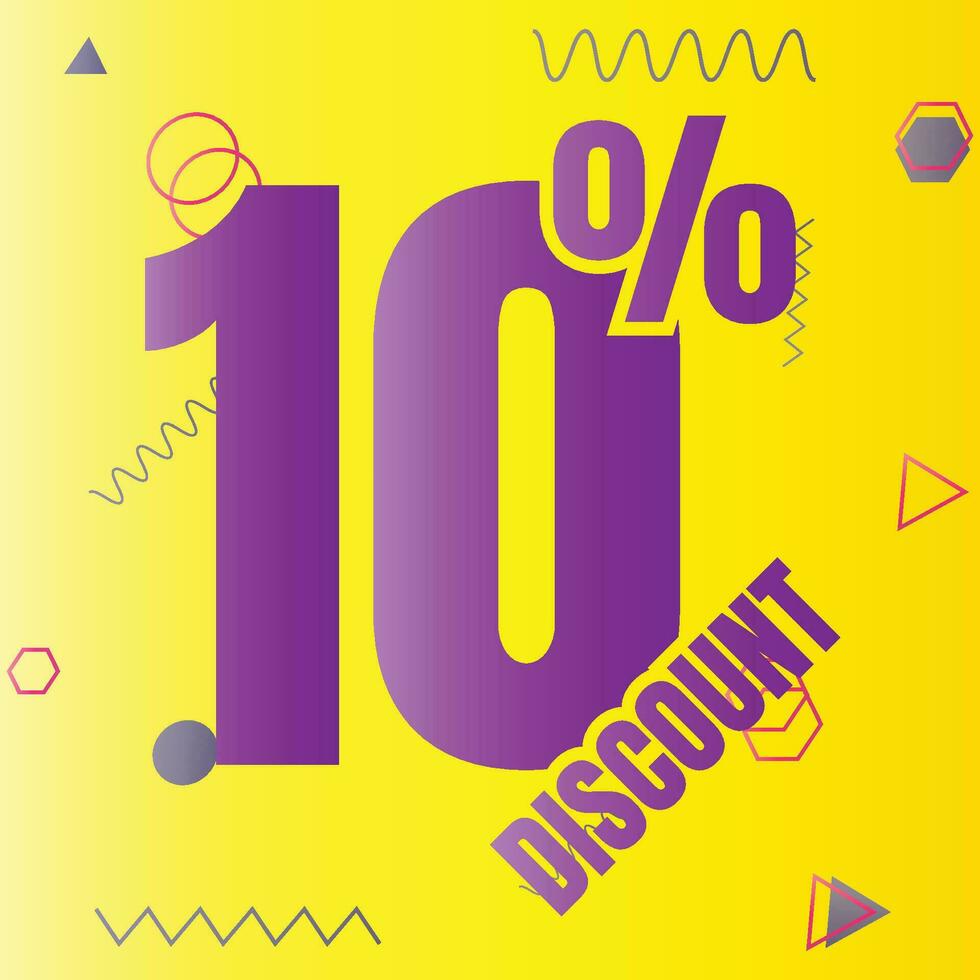 10 por ciento descuento acuerdo firmar icono, 10 por ciento especial oferta descuento vector, 10 por ciento rebaja precio reducción oferta diseño, viernes compras rebaja descuento porcentaje icono diseño vector