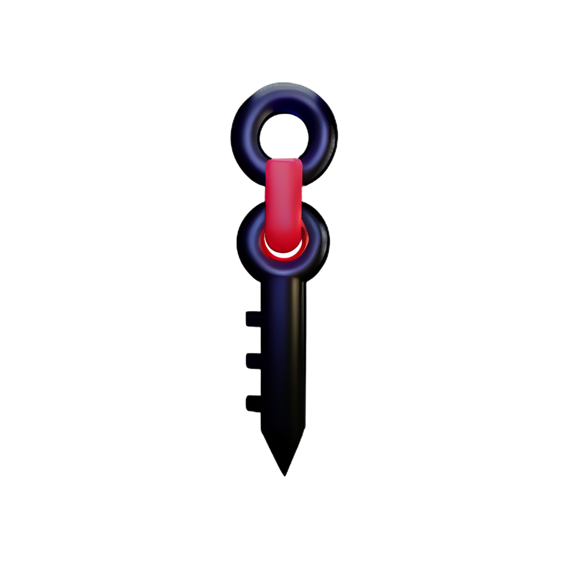 key 3d rendering icon illustration 28581025 PNG