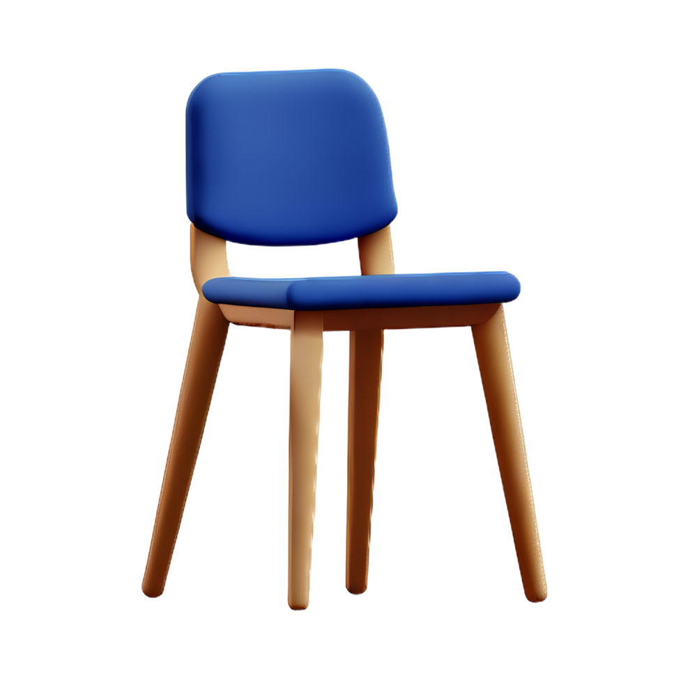 chair 3d rendering icon illustration png