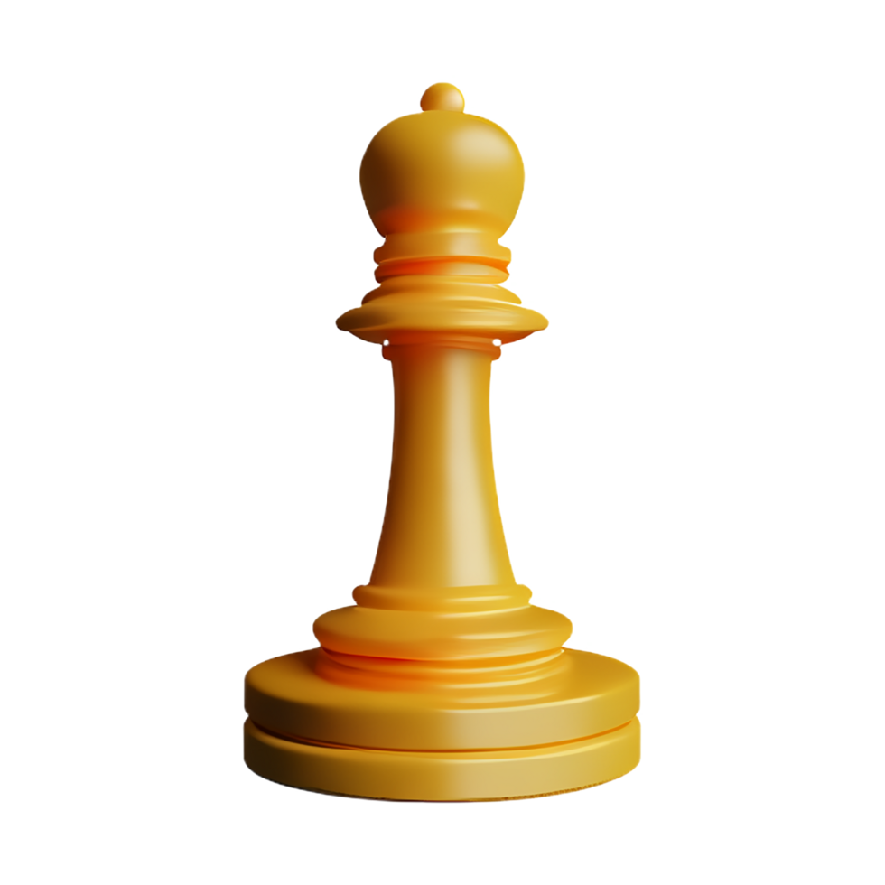 Schach 3d Rendern Symbol Illustration png