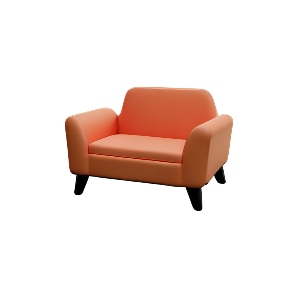 furniture 3d rendering icon illustration png