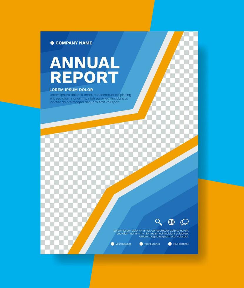 Template vector design for Brochure, Annual Report, Magazine, Poster, Corporate Presentation, Portfolio, Flyer, layout