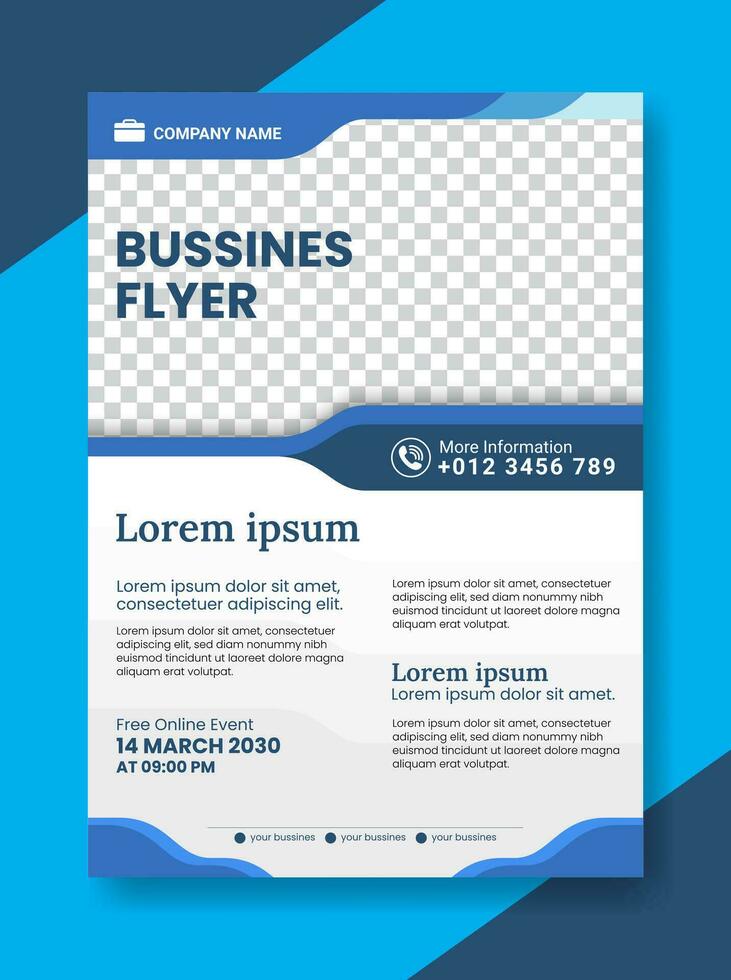 Creative corporate business flyer template,Corporate Business flyer template, Flyer Template Geometric shape used for business poster layout,business flyer template with minimalist layout vector