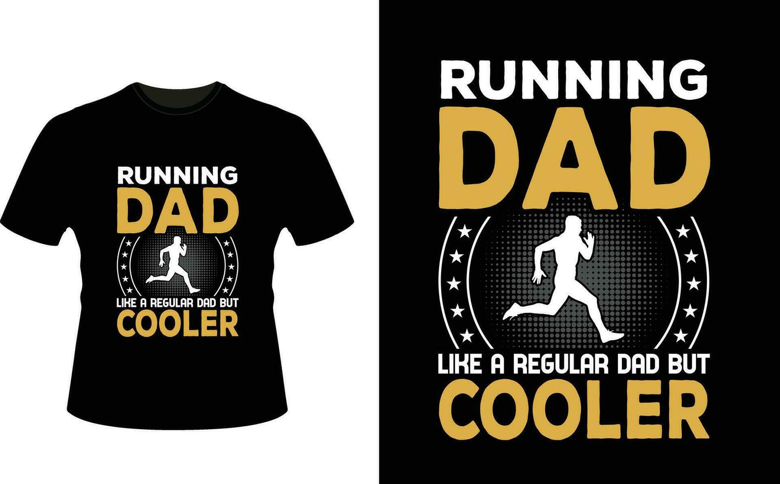 corriendo papá me gusta un regular papá pero enfriador o papá papá camiseta diseño o padre día t camisa diseño vector