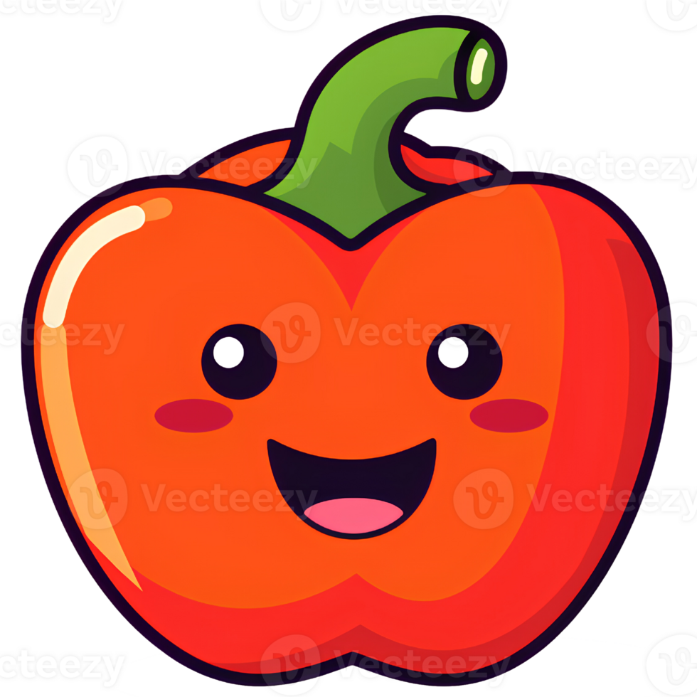 bell pepper vegetable  ai generative png