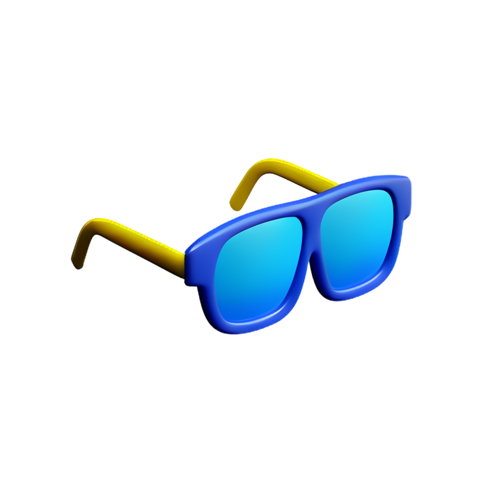 sunglasses 3d rendering icon illustration png