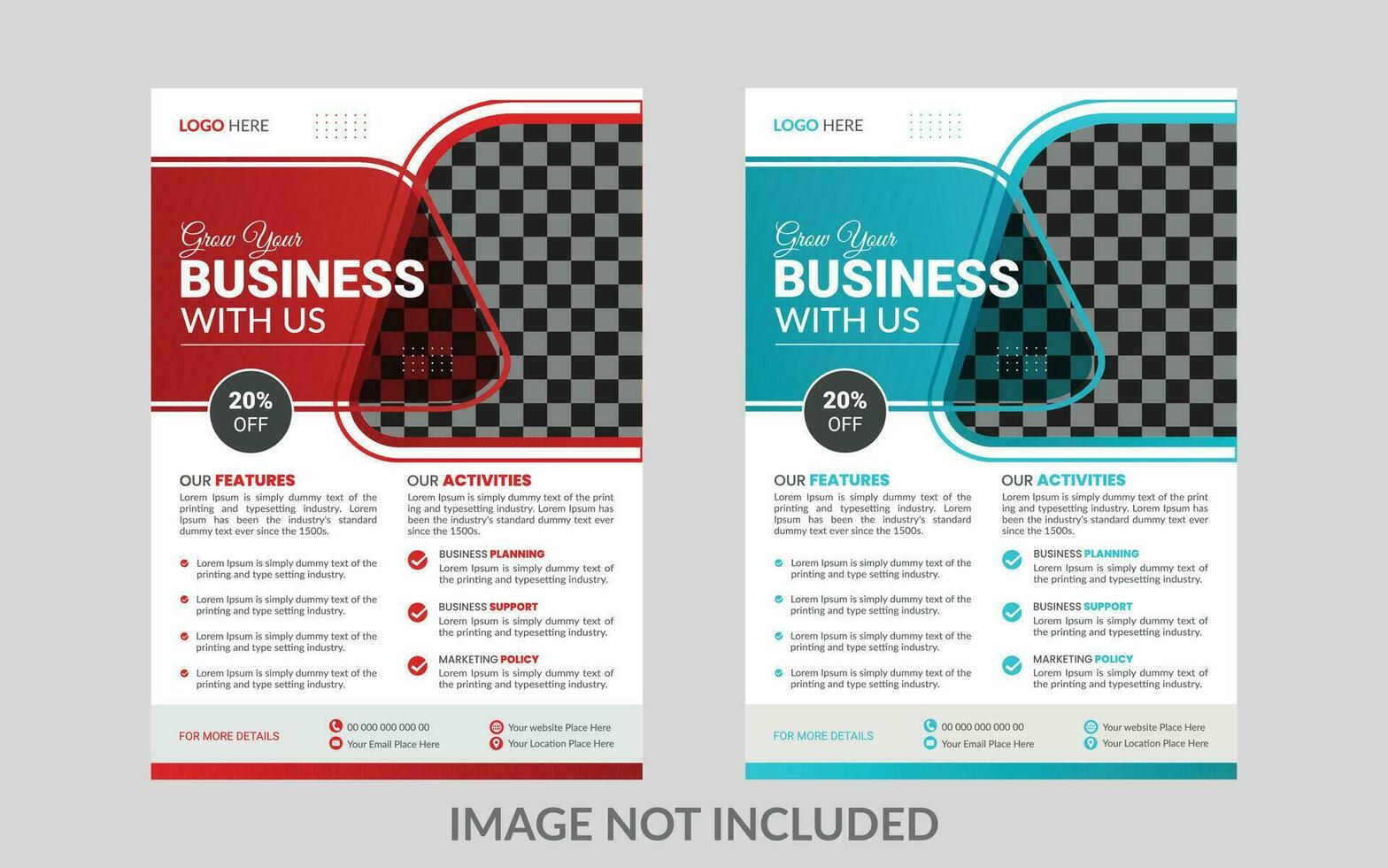 Business Flyer Template in A4 size, Flyer For Corporate and Business, Corporate Book Cover Design Template in A4, Business brochure flyer design a4 template. vector