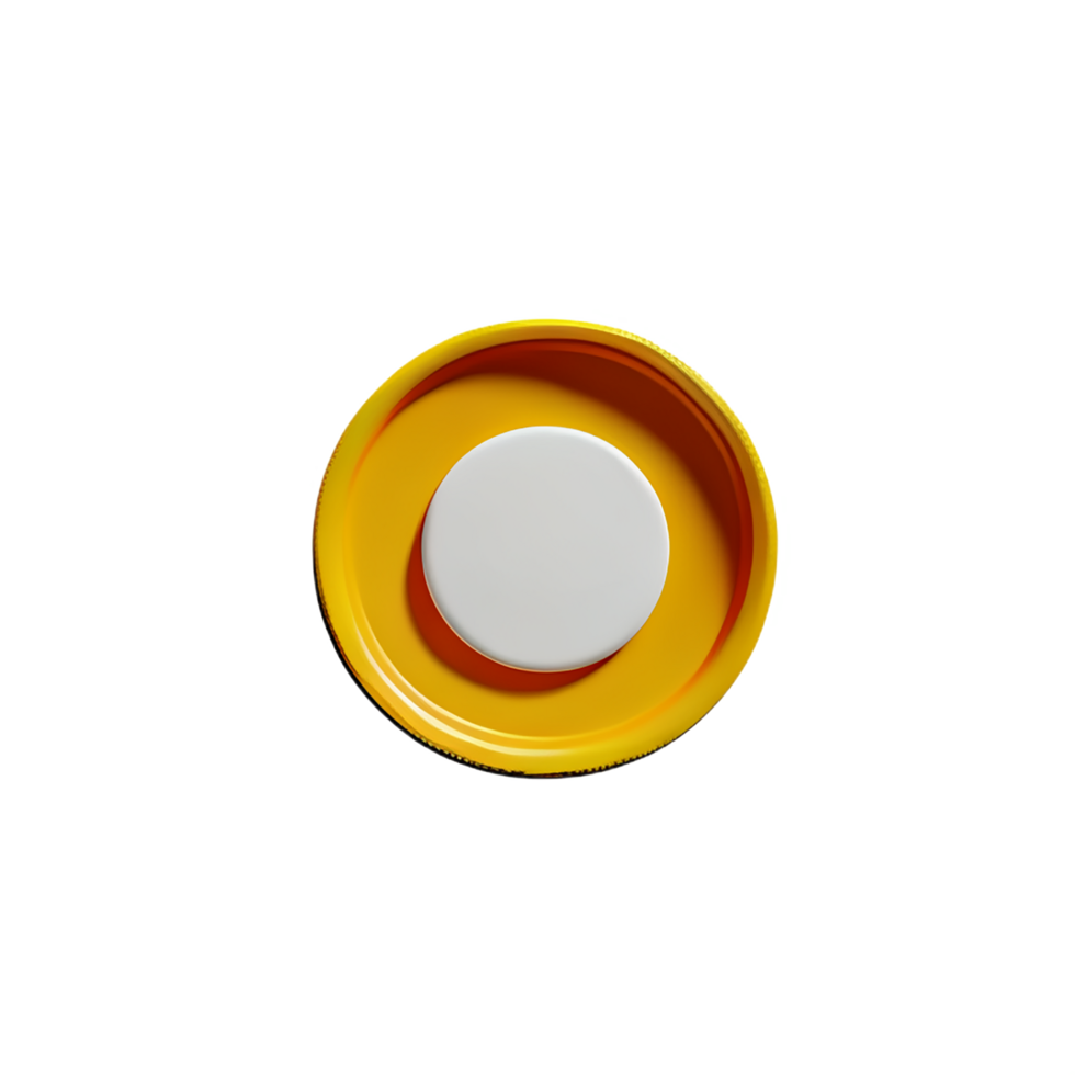 plate 3d rendering icon illustration png