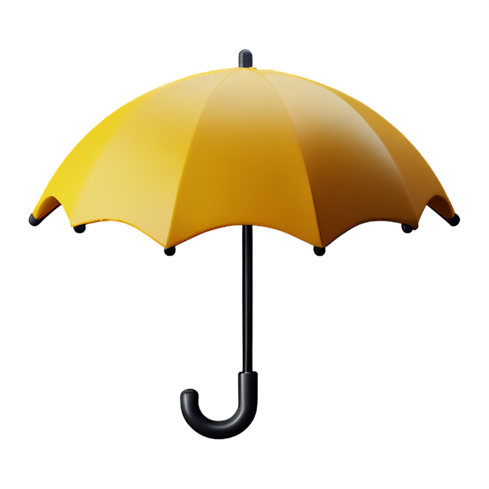 guarda-chuva 3d Renderização ícone ilustração png