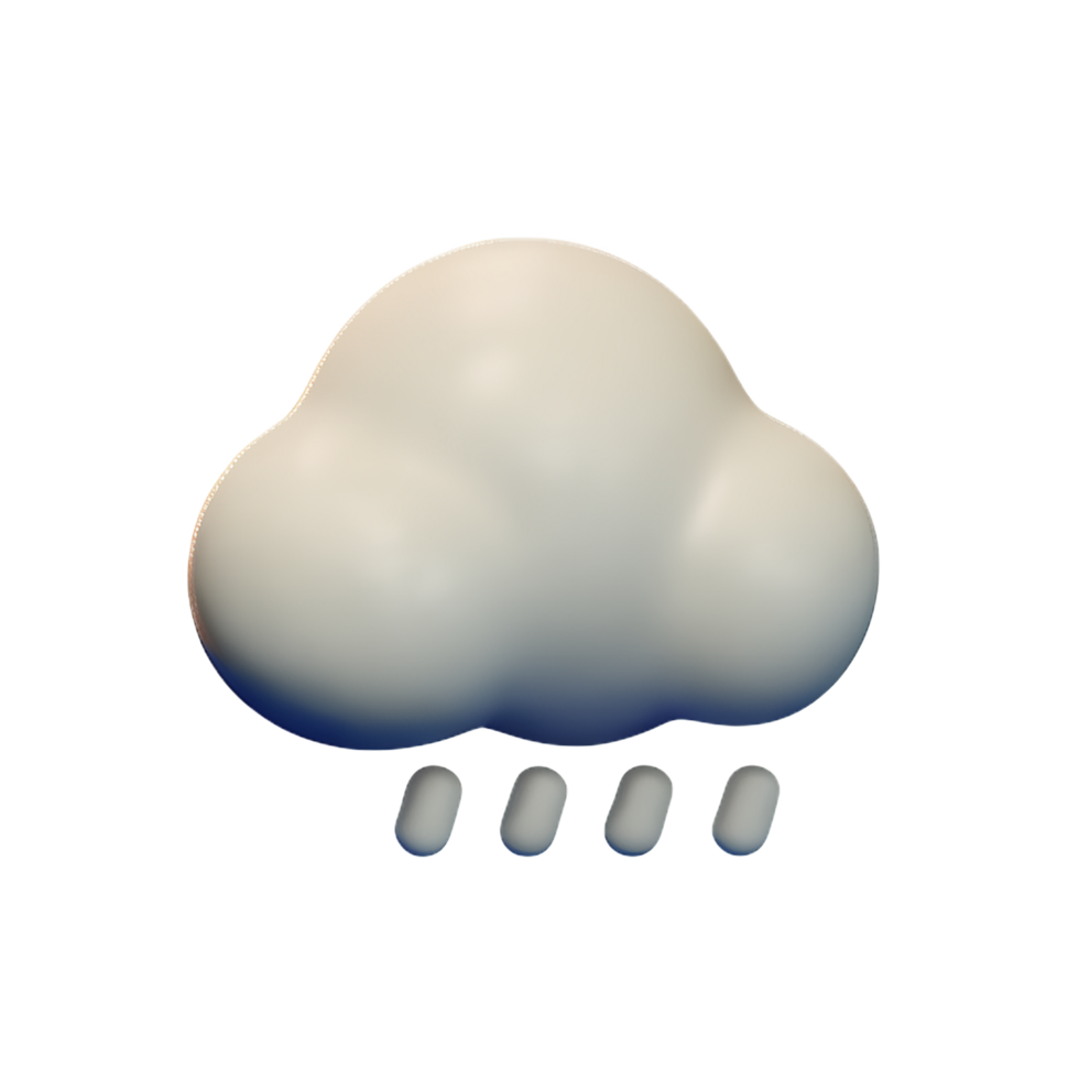 weather 3d rendering icon illustration png
