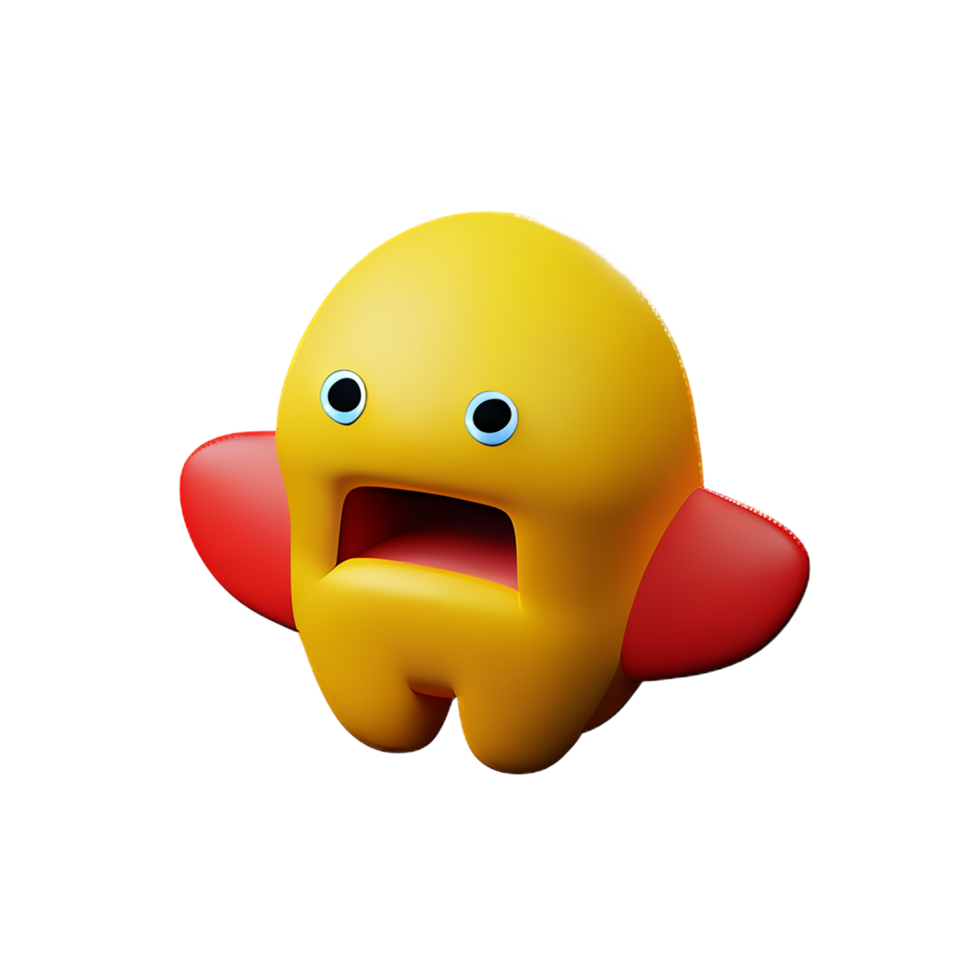 horror 3d rendering icon illustration png