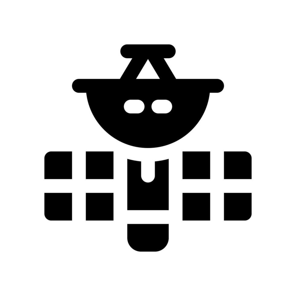 satellite solid icon. vector icon for your website, mobile, presentation, and logo design.