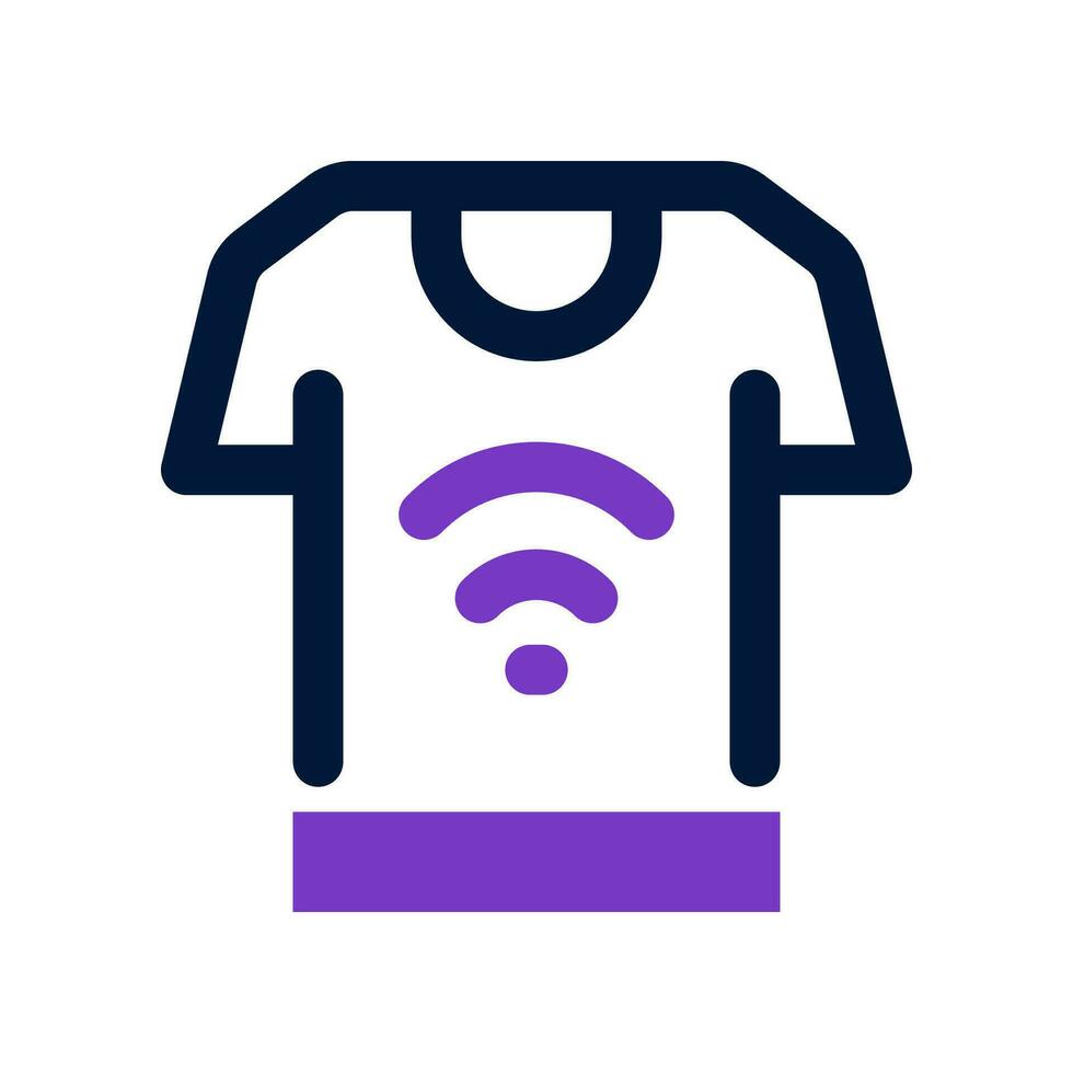 shirt dual tone icon. vector icon for your website, mobile, presentation, and logo design.