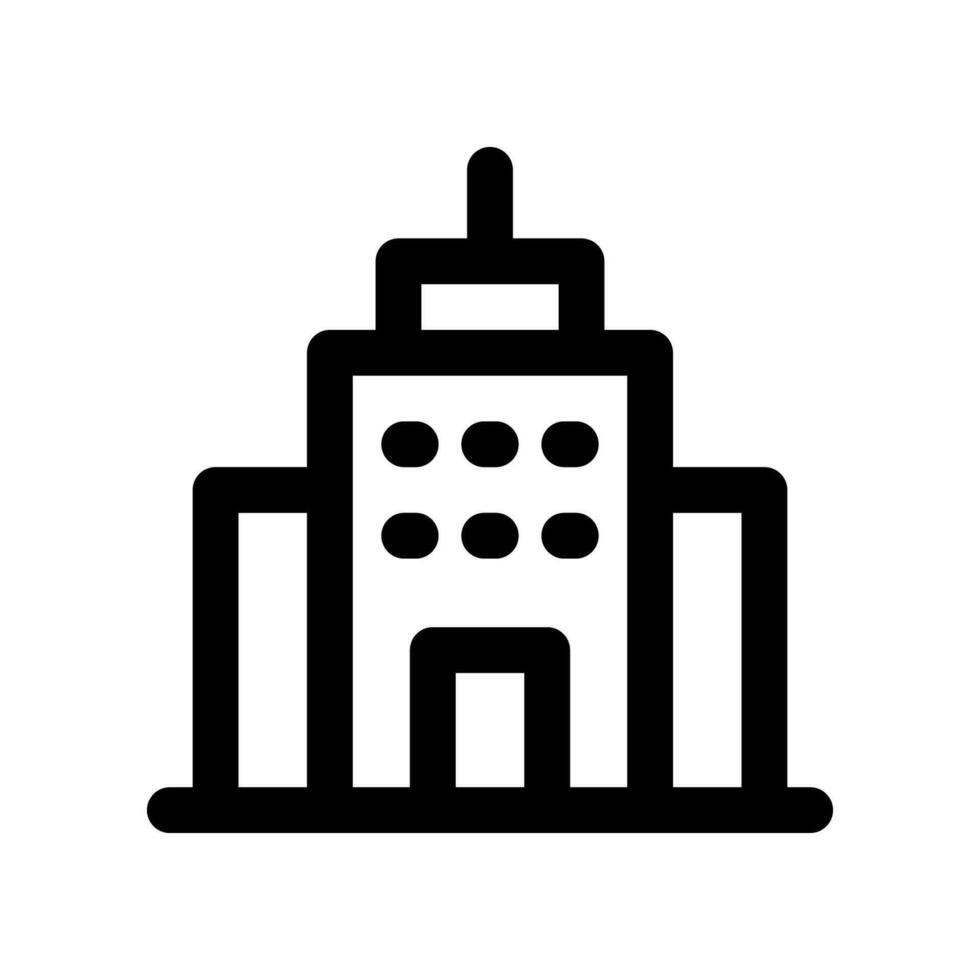 office line icon. vector icon for your website, mobile, presentation, and logo design.