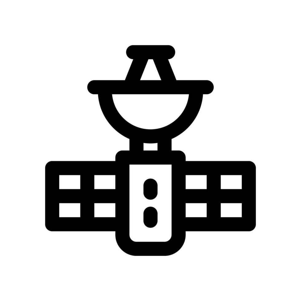 satellite line icon. vector icon for your website, mobile, presentation, and logo design.