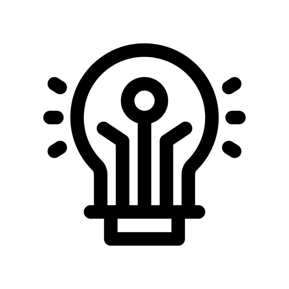 idea line icon. vector icon for your website, mobile, presentation, and logo design.