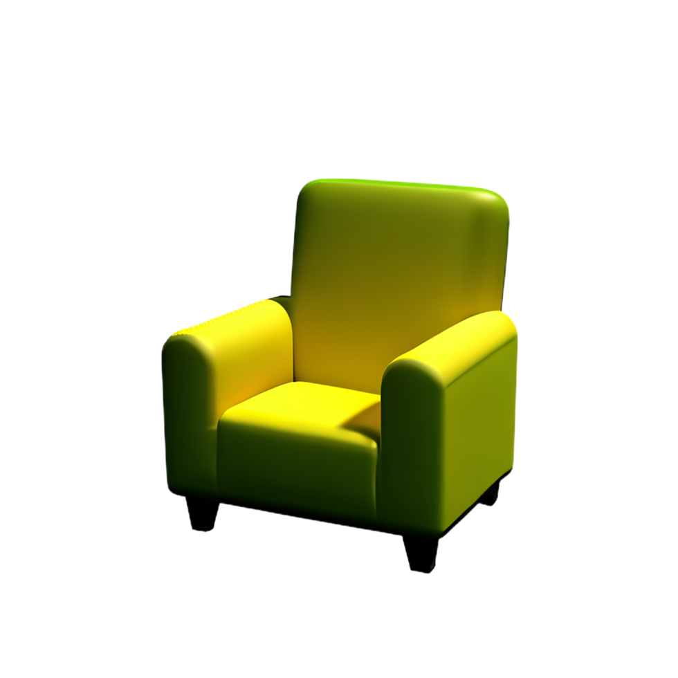 mueble 3d representación icono ilustración png