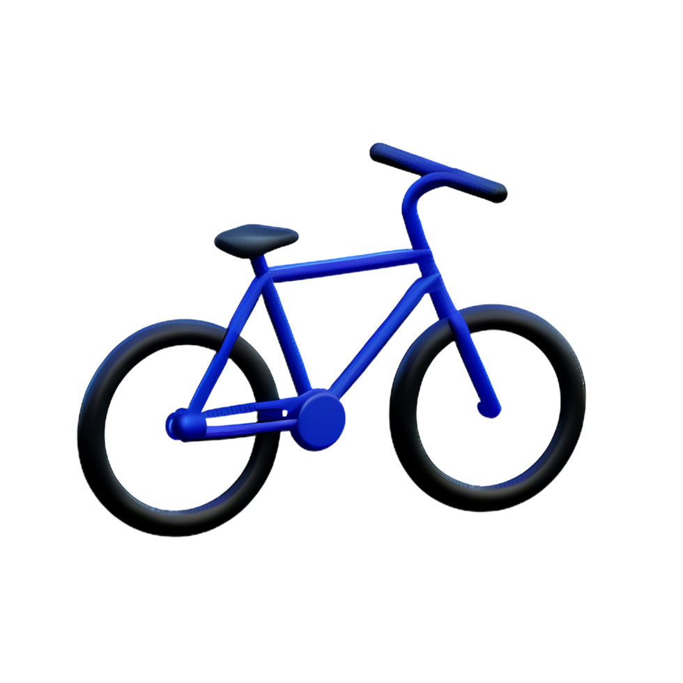 bike 3d rendering icon illustration png