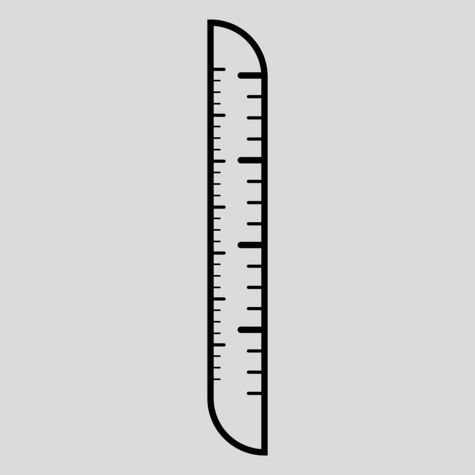 Ruler icon vector