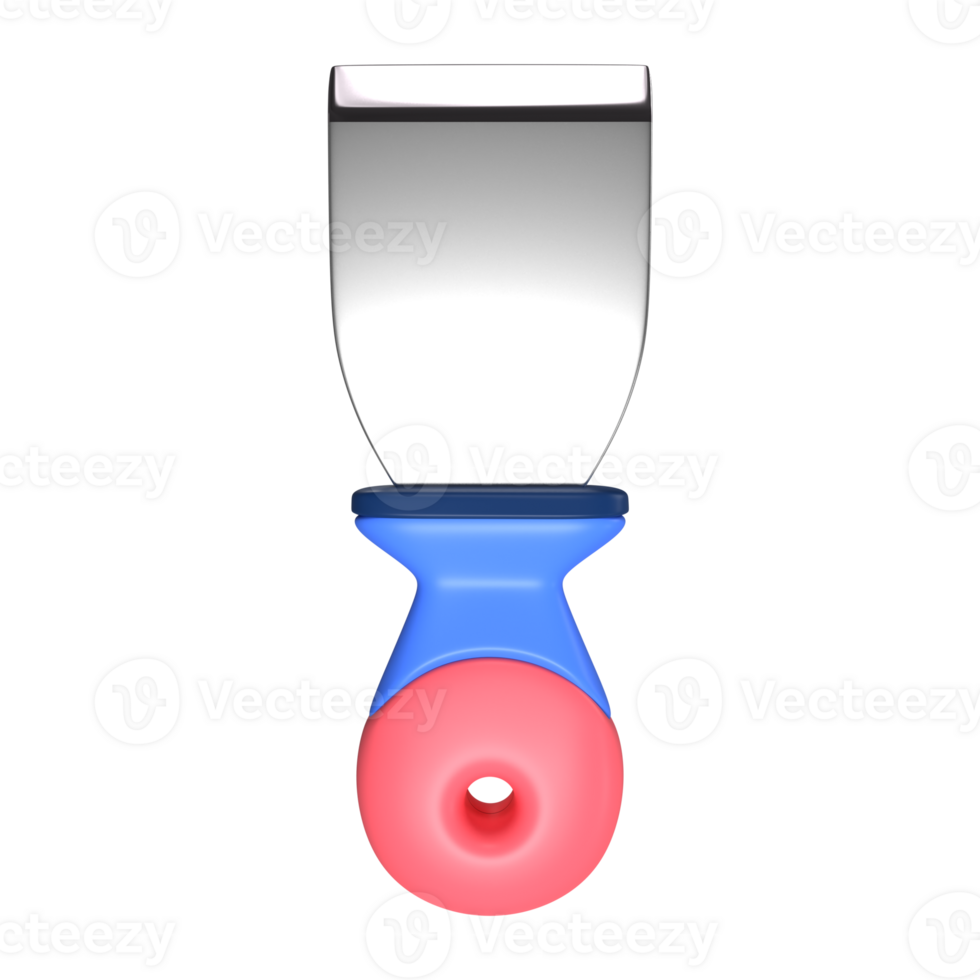 Scraper 3D Illustration Icon png