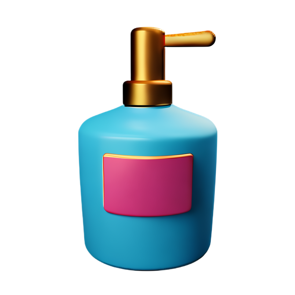 perfume 3d rendering icon illustration png