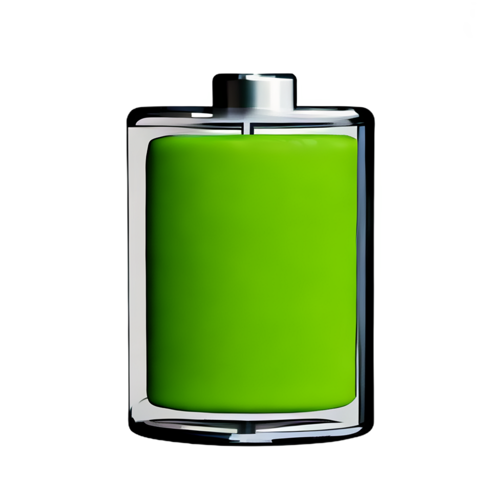 battery 3d rendering icon illustration png
