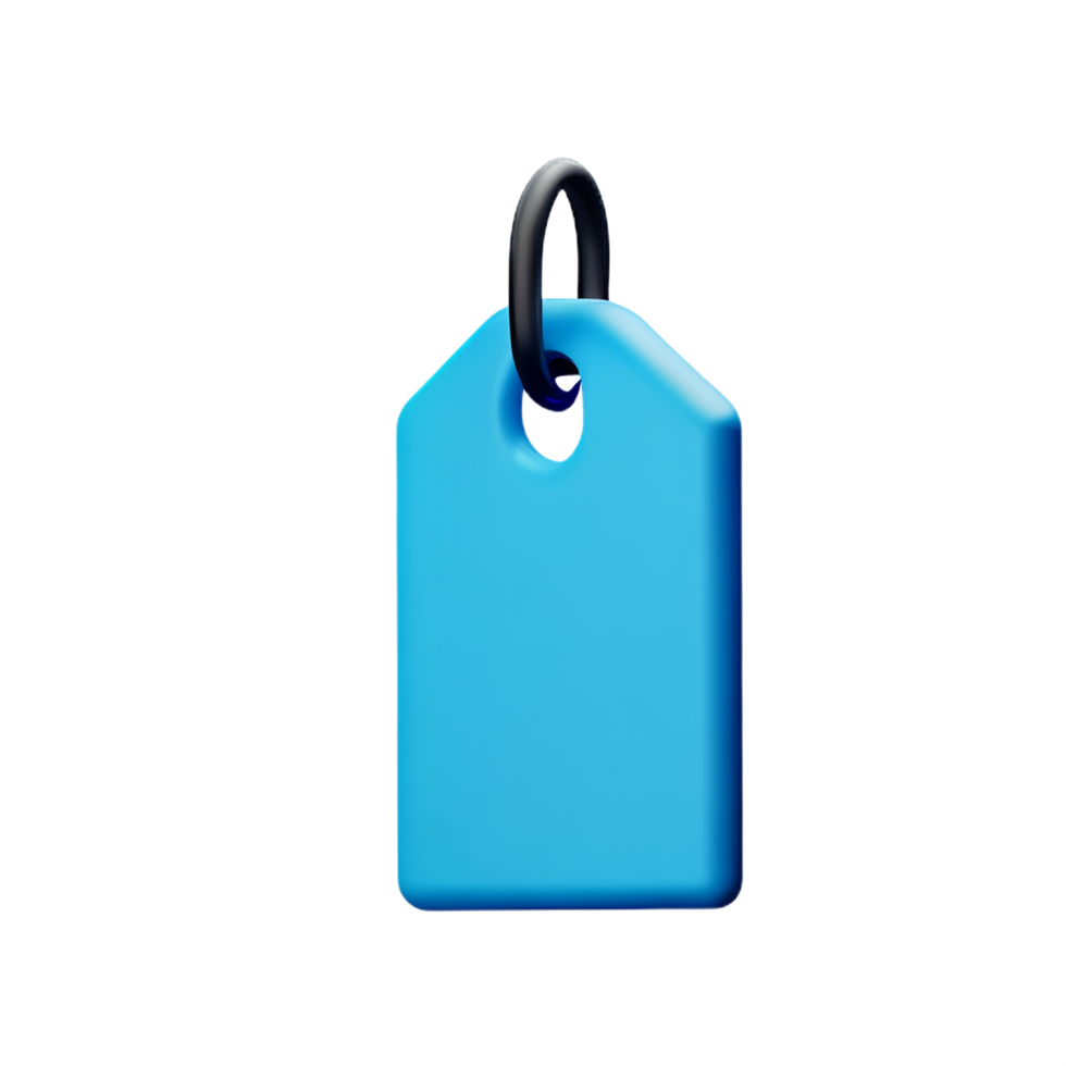 price tag 3d rendering icon illustration png