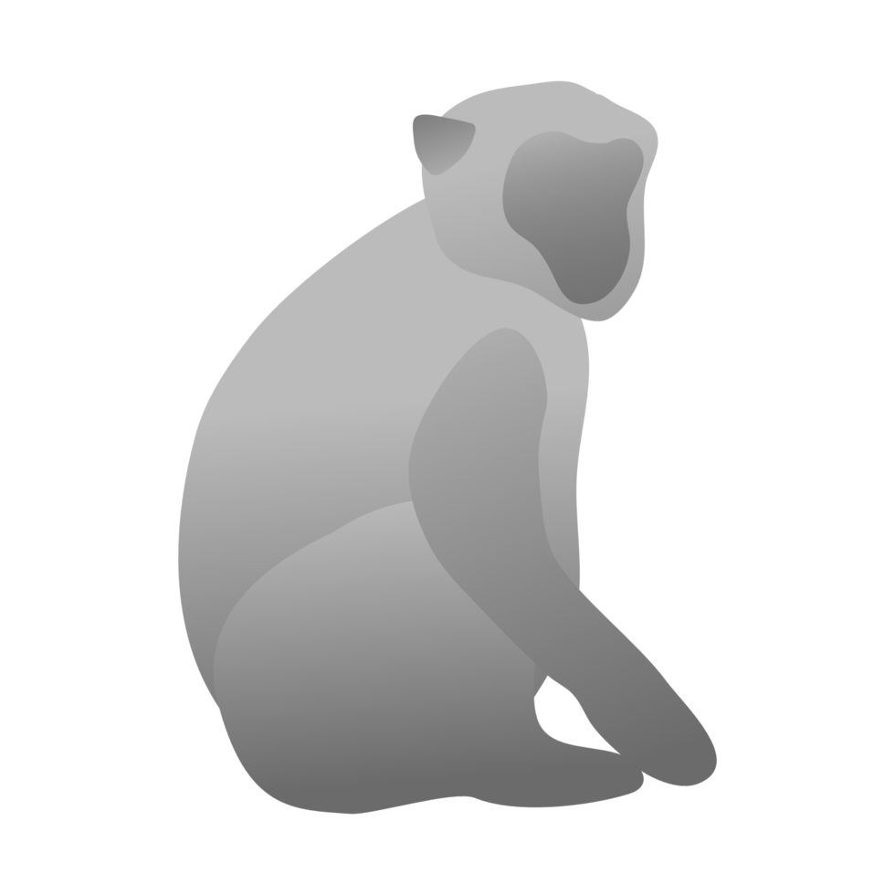 Monkey PNG file