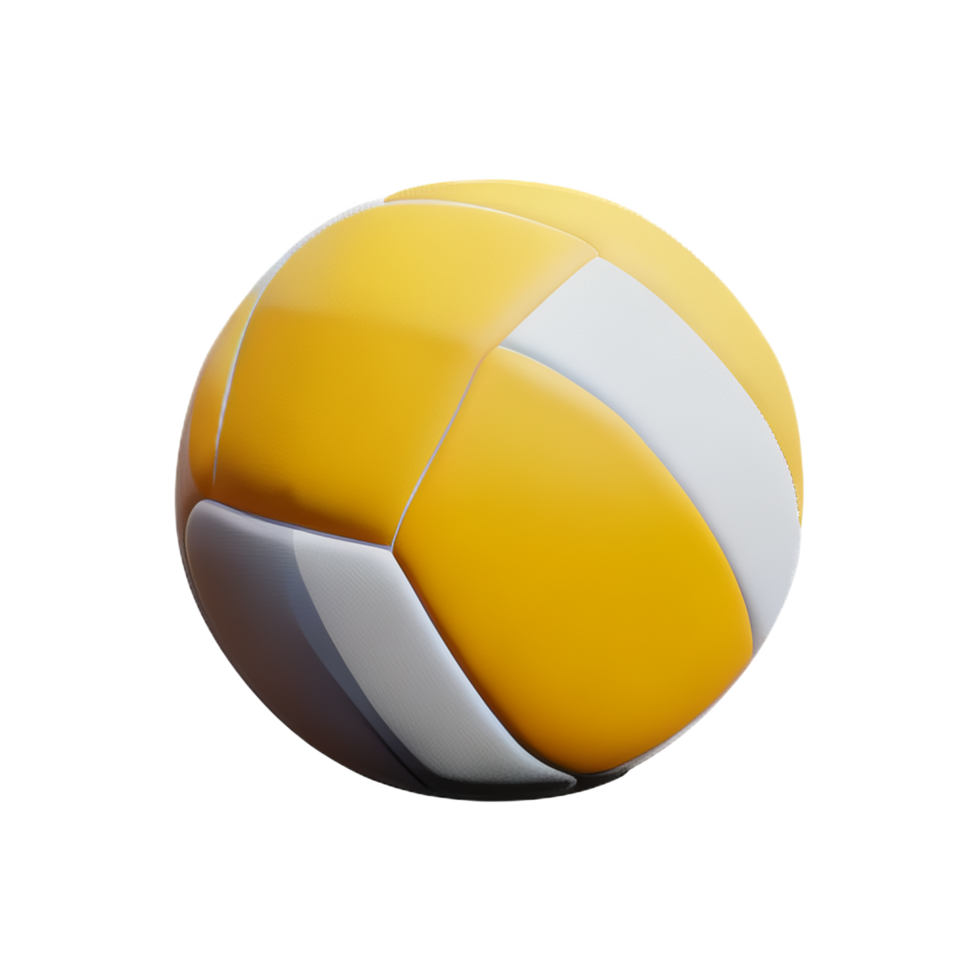 volleybal 3d renderen icoon illustratie png