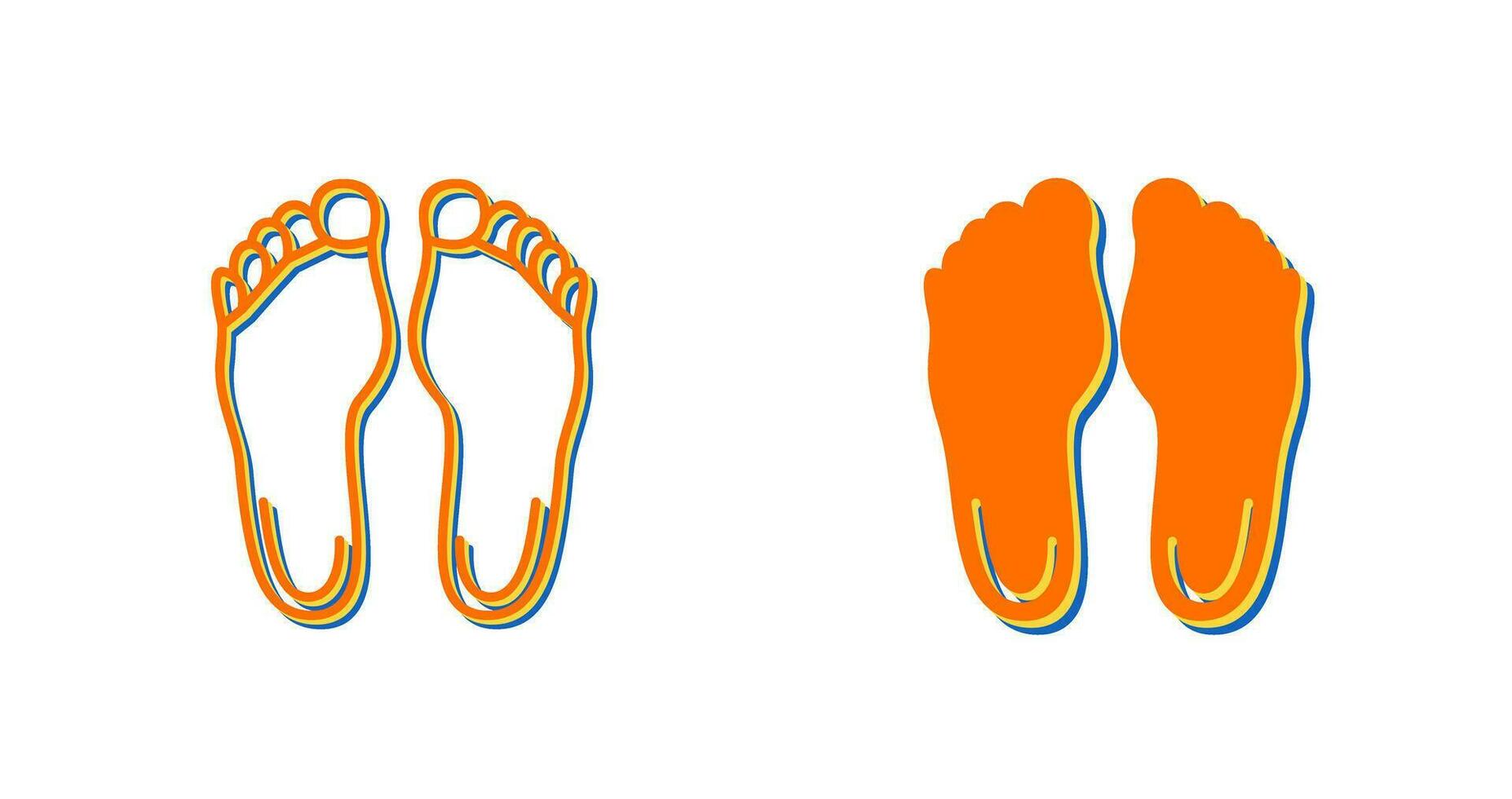 Feet Vector Icon