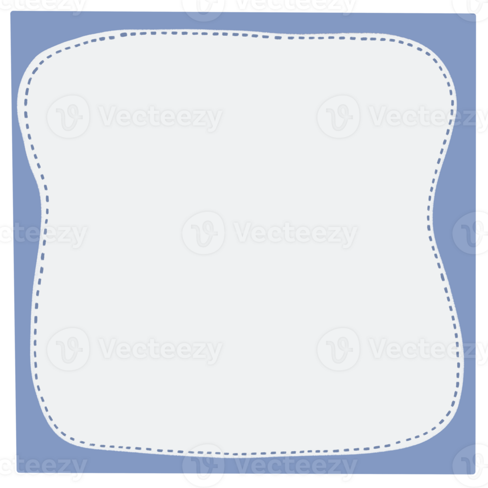 Blue jeans Note paper png