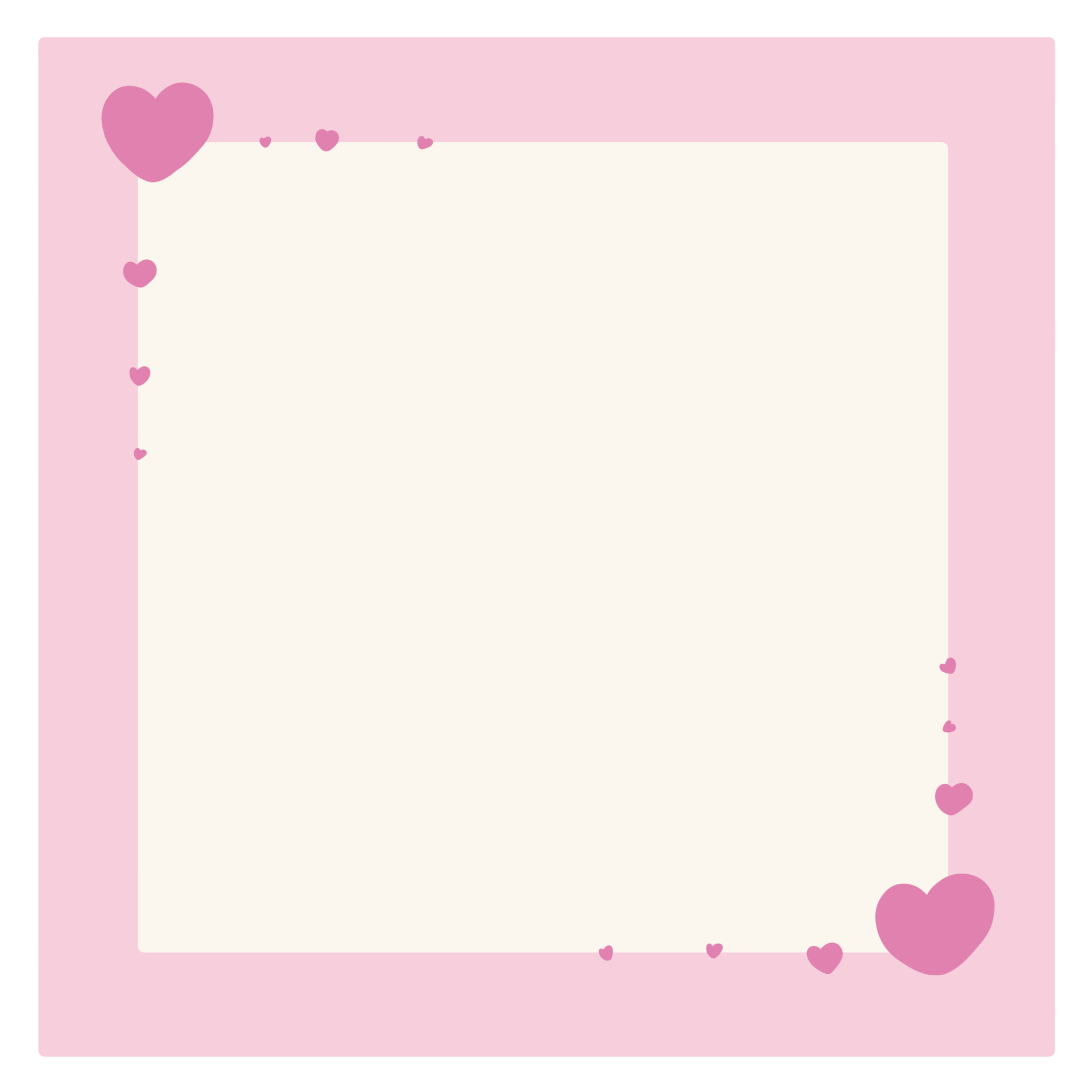 Pink heart paper note 28584576 PNG