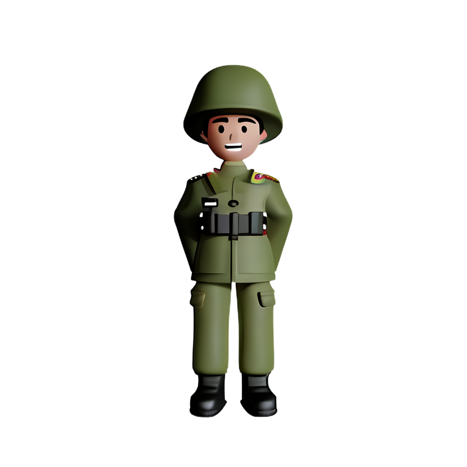 soldier face 3d rendering icon illustration 28584654 PNG