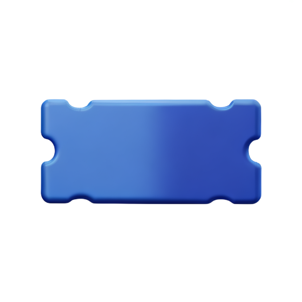 ticket 3d rendering icon illustration png